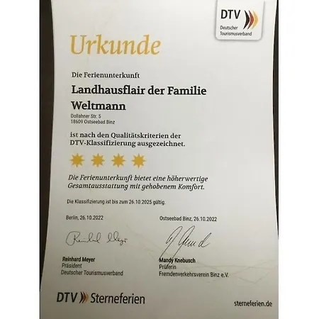 Vakantiehuis Flair, 4 Stars *